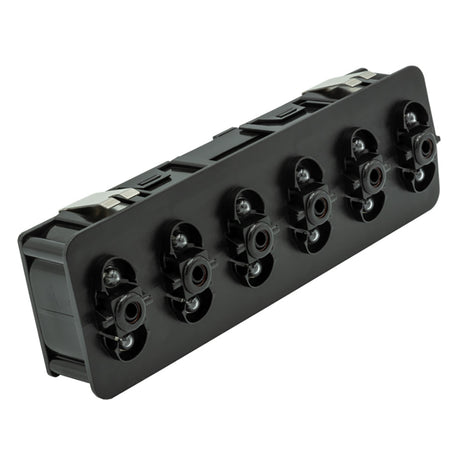 Maretron VMM6 Contura Series Digital Switch Module 6 Rocker  No Actuators wRight Switch 3Position  Blue LEDs