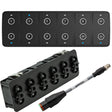 Maretron CKM12 Keypad wCKM to NMEA 2000 Adapter Cable  02M Horizontal Orientation