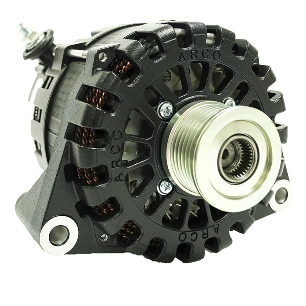 ARCO Marine Zeus A800048V 8kW N62 Alternator wClutch Pulley