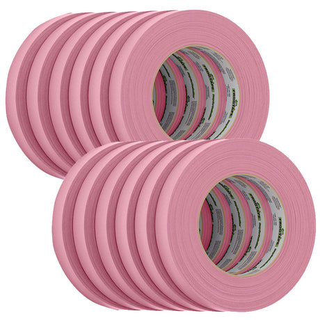 FrogTape CP 325 MediumHigh Adhesion Masking Tape  18MM x 55M x 12Pack  Pink  Rated f325F