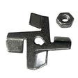 Jabsco 4Blade Chopper Kit wLock Nut f18590 Series Macerator Pumps