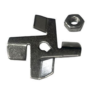 Jabsco 4Blade Chopper Kit wLock Nut f18590 Series Macerator Pumps