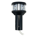 Seaview 12V C5 Certified Round 3nm LED Combo Masthead AllRound Light  Black LTBLED12C5BLK