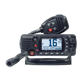 Standard Horizon GX1410GB Eclipse Series 25W Fixed Mount VHFGPS  Black