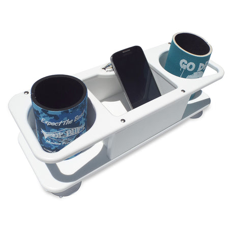 Deep Blue Marine MB2 Double Cup Holder wSuction Cups