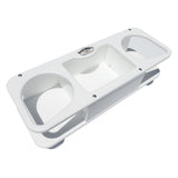 Deep Blue Marine MB2 Double Cup Holder wSuction Cups