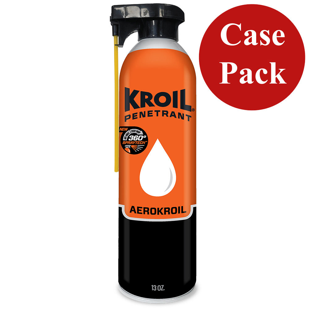 Kroil Original Penetrant  Aerosol  13oz Can  Aerokroil Formula wSprayTech Case of 12