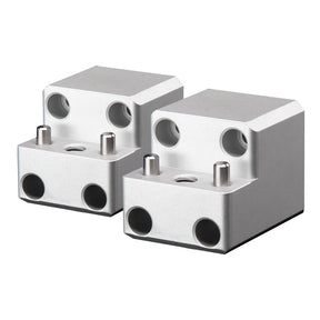 PTM Watersports Board Rack Mount  4 Bolt  Silver  Pair