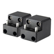 PTM Watersports Board Rack Mount  4 Bolt  Black  Pair