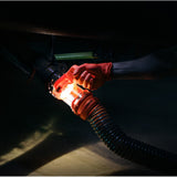 Camco Rhino RV Sewer Hose Extender PRO  5 Sewer Hose Extension  TorqueGrip Handle wBuiltIn LED Flashlight