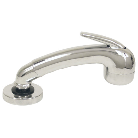 Scandvik Chrome Euro Sprayer w6 Black Nylon Hose