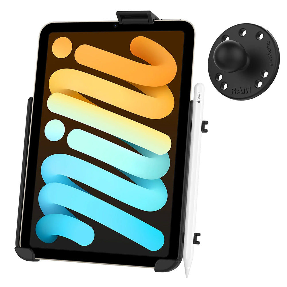 RAM Mount RAM EZRollr Cradle wBall fApple iPad mini A17 Pro  mini 6