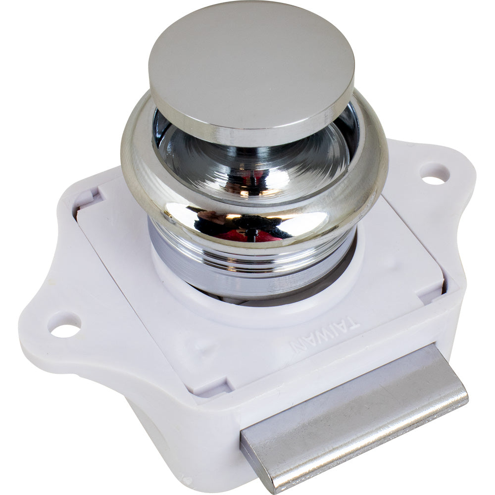 SeaDog Push Button Rim Latch  Chrome Plated Brass