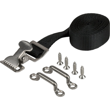 SeaDog Gas Tank Strap  Nylon Webbing304 Stainless Steel  72