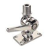 SeaDog Adjustable Antenna Base  Die Cast Zinc Chrome Plated