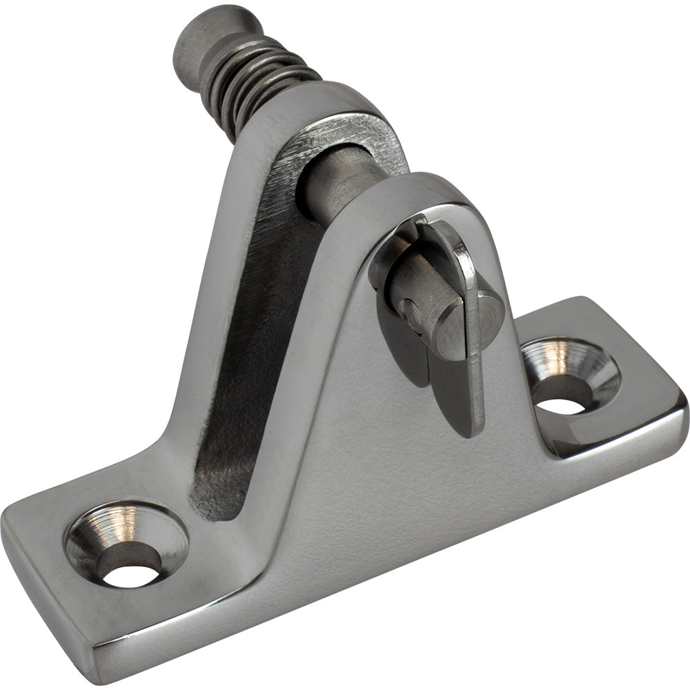 SeaDog Top Mount Hinge Fitting  Investment Cast 316 Stainless Steel  90 Degree