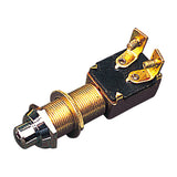 SeaDog Momentary Push Button Switch  Stamped Brass