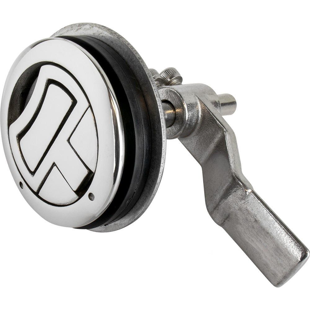 SeaDog Round Hatch Handle Latch  Investment Cast 316 Stainless Steel