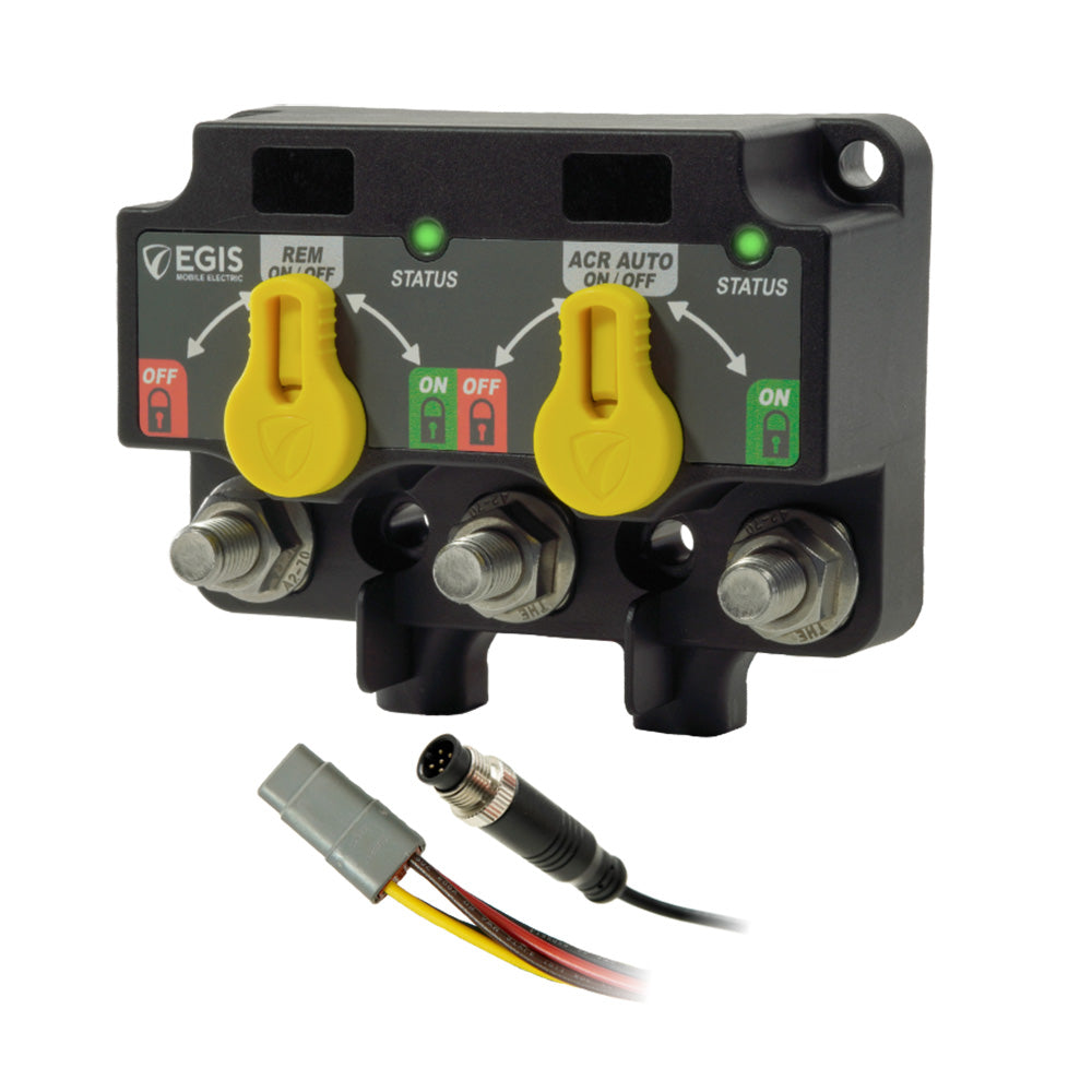 Egis Dual XD  NMEA 2000  RelayRelay wKnobs  8 Position DT