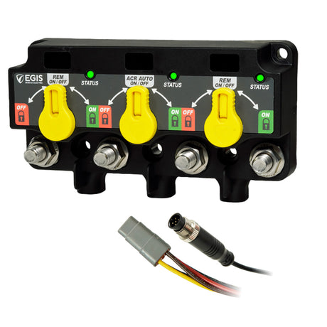 Egis Triple XD  NMEA 2000  RelayACRRelay wKnobs  12 Position DT