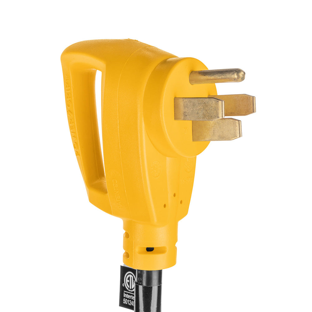 Camco Power Grip 18 Dogbone Adapter  50 Amp Male30 Amp Female