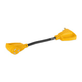 Camco Power Grip 18 Dogbone Adapter  50 Amp Male30 Amp Female