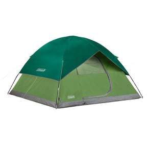 Coleman Sundome 6Person Camping Tent  Spruce Green