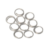 Barton Stainless Steel Split Rings  10mm  10Pack