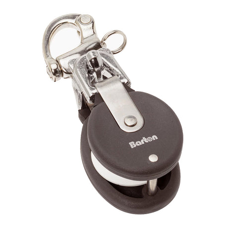 Barton Large Snatch Block fYachts Up to 40 122M  Stainless Steel Snap
