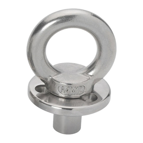 Barton Deck Plate wFixing  Eye wBlanking Plug  M12 Eye