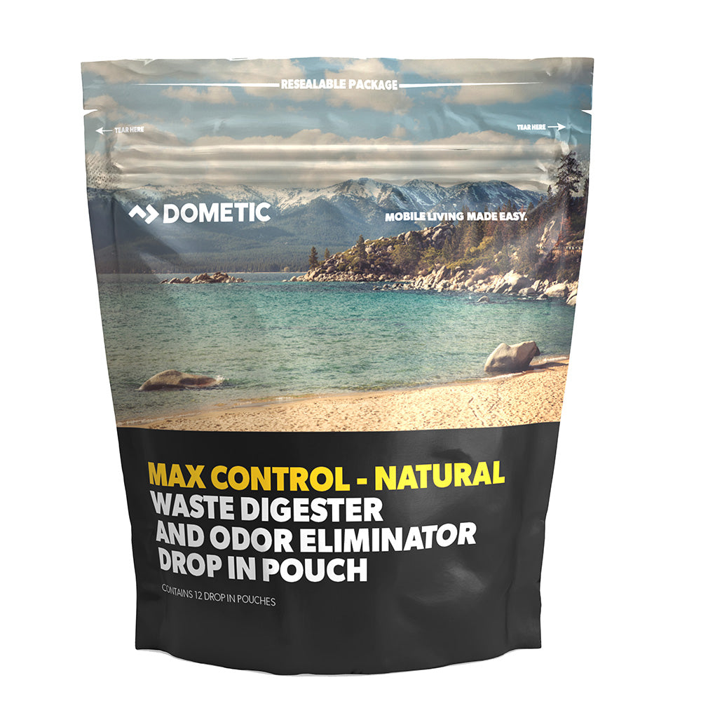 Dometic Max Control Waste Digester  Odor Eliminator DropIn Pouch  12Pack