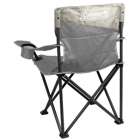 Coleman Big  Tall Quad Camping Chair  Grey