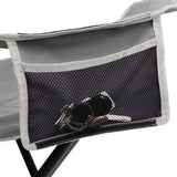Coleman Big  Tall Quad Camping Chair  Grey