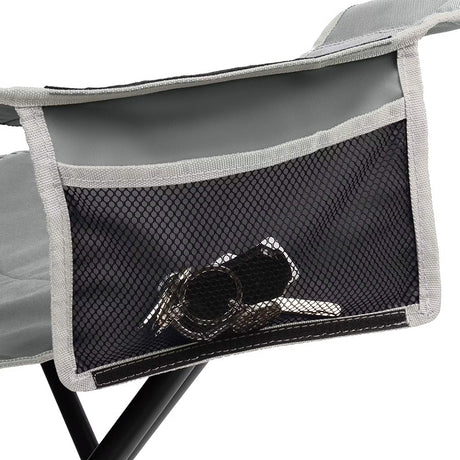 Coleman Big  Tall Quad Camping Chair  Grey