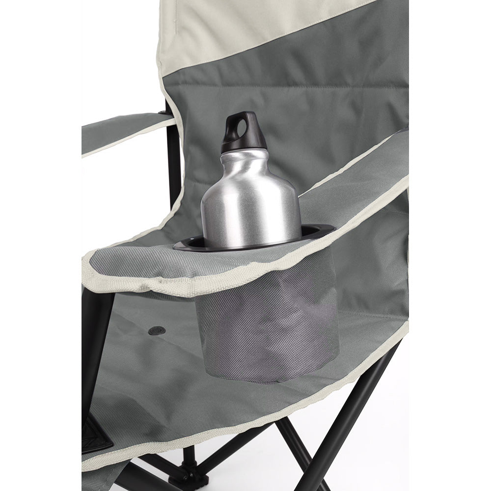 Coleman Big  Tall Quad Camping Chair  Grey