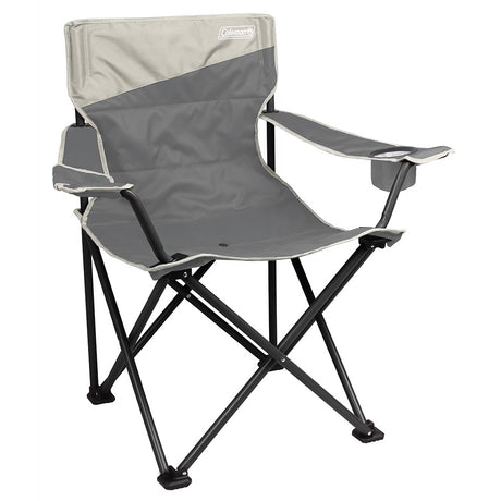 Coleman Big  Tall Quad Camping Chair  Grey