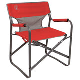 Coleman Outpost Breeze Deck Chair  Red