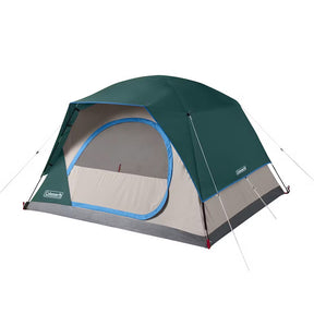Coleman 4Person Skydome Camping Tent  Evergreen