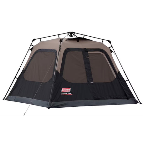 Coleman 4Person Cabin Camping Tent wInstant Setup  Black