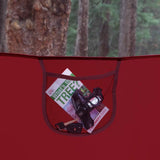 Coleman 4Person Flatwoods II Lightweight Dome Camping Tent  Red