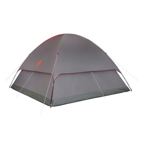 Coleman 6Person Flatwoods II Lightweight Dome Camping Tent  Red