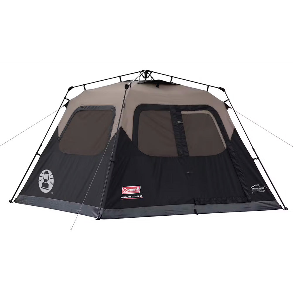 Coleman 6Person Instant Cabin  Black