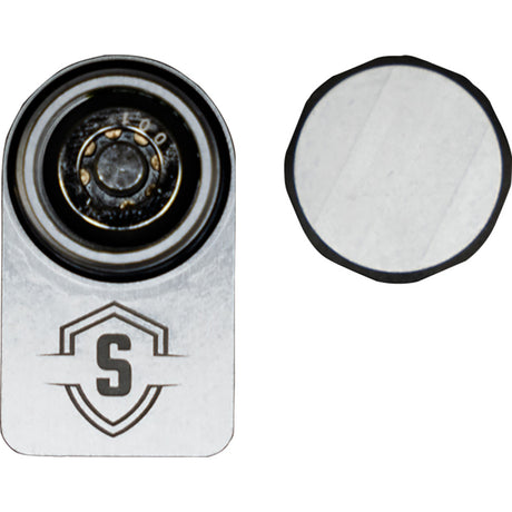 Secure Outdoors Elite Lock  Single  Universal  Silver