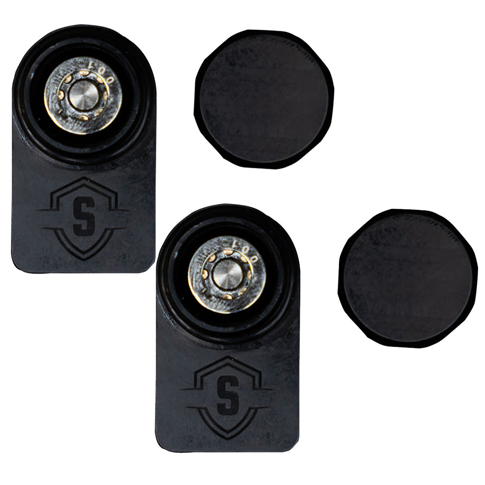 Secure Outdoors Elite Lock  Dual  Universal  Black
