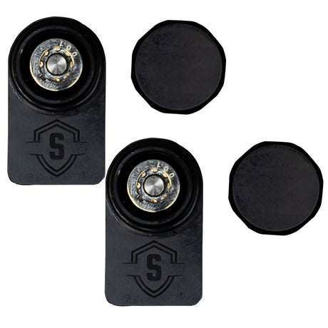 Secure Outdoors Elite Lock  Dual  Universal  Black