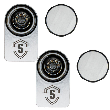 Secure Outdoors Elite Lock  Dual  Universal  Silver