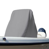 Carver SunDURA Large Center Console Universal Cover  Mist Grey