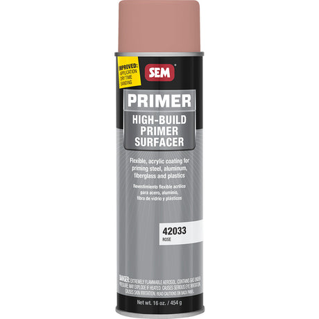 SEM HighBuild Primer Surfacer  20oz Aerosol Can  Rose
