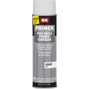 SEM HighBuild Primer Surfacer  20oz Aerosol Can  White