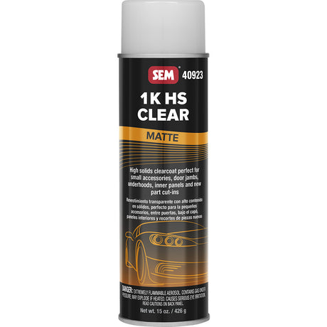 SEM 1K HS Clear  20oz Aerosol Can  Matte Finish
